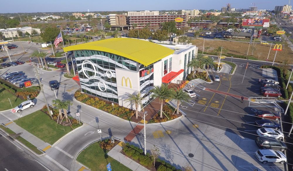 The worlds biggest McDonald’s, in Orlando, Florida. Complete with a full arcade and made to order Pizza and Pasta???