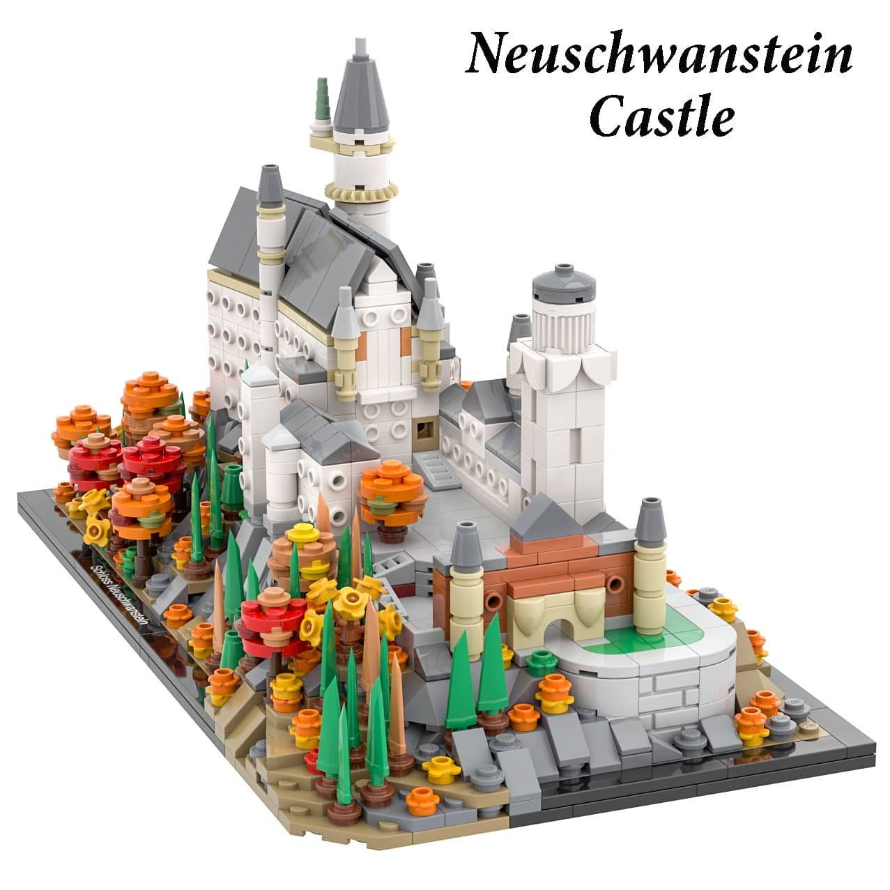 Beyond the Brick on X Micro LEGO Neuschwanstein Castle with 1 276 Pieces by Ben Builds LEGO https t yqvbYPej7i https t UZLBXAyWRS X