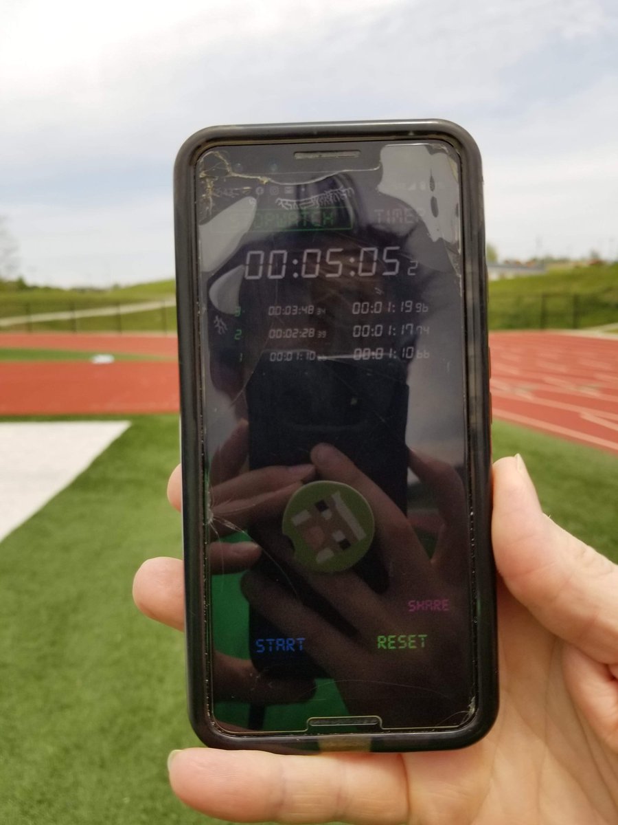 Charlie03618835's tweet photo. @bigriverrunning #GatewayVirtualTrackSeries video by Alex Kinslow (brother) and timed by Samantha Kinslow (mother). Running for Weston Bluejays https://t.co/U5AbNNkobM