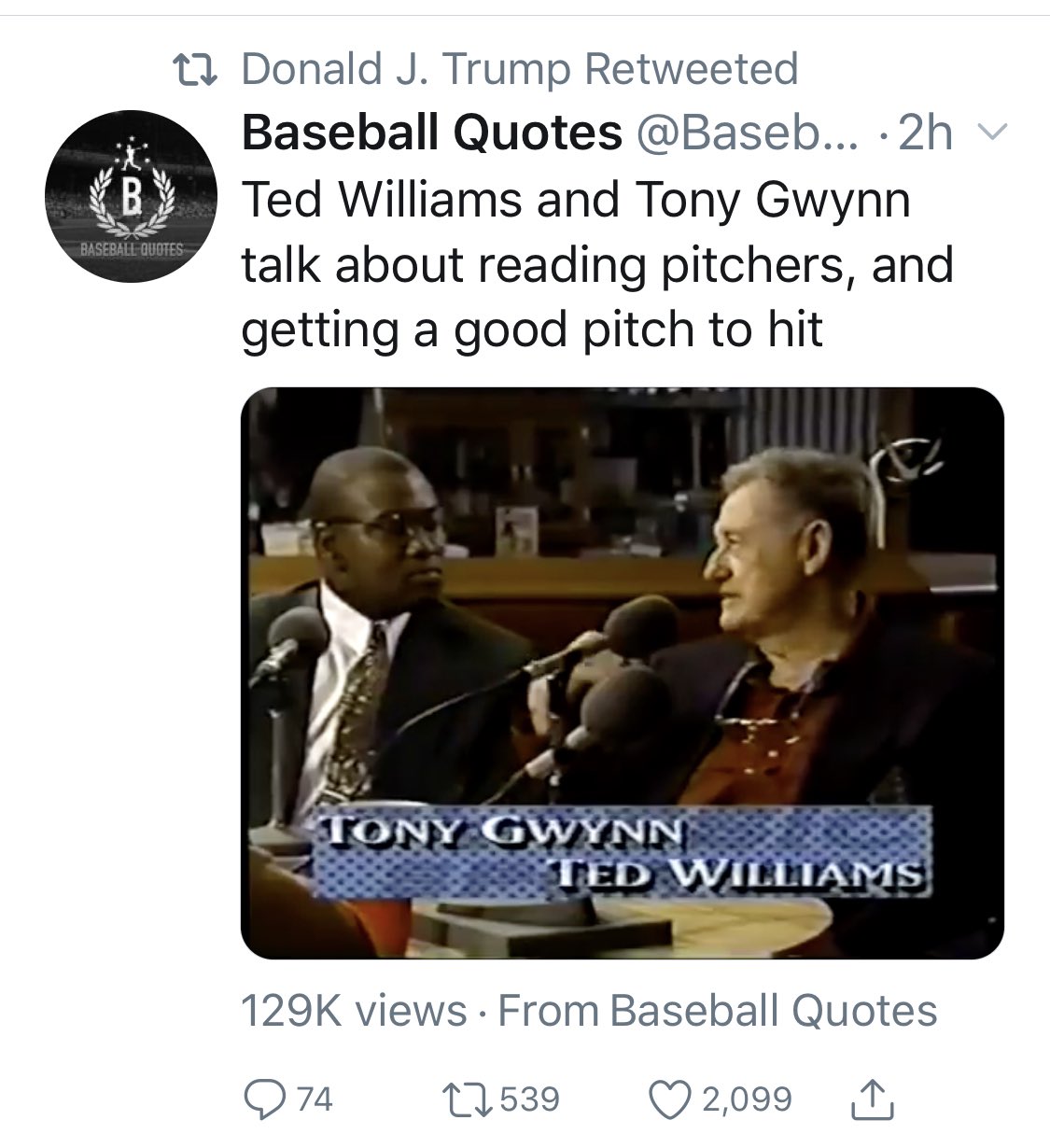 Even our President knows how awesome Tony Gwynn was. Happy Birthday Mr. Padre. 