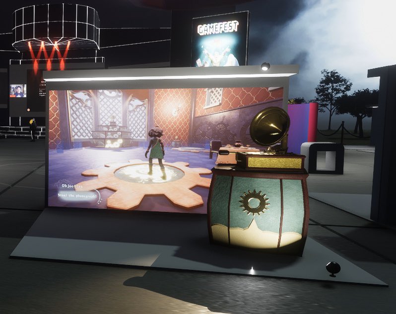 WiltuneGame's tweet photo. GameFest is happening now in Sansar! Check it out at https://t.co/j9MHsWajLy 
Be sure to drop in to chat with the devs and vote for us if you like our game:
https://t.co/ftz4lzaREo

#indiegame #indiedev #gamedev #UE4 #MadeWithUnreal #GameFest https://t.co/O1Lp3rBoVI