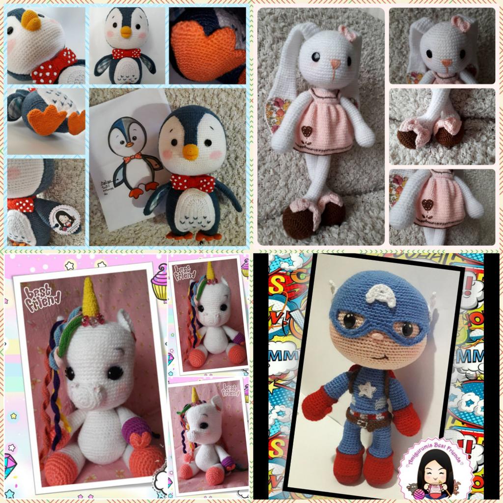 janetvhc's tweet photo. Hermosos y exclusivos Amigurumis (Muñecos tejidos a Crochet) 
🌸 Hecho a mano ♡ Venezuela 
🌸 Elaboramos el personaje que desees.
🌸 Material antialérgico.
🌸 Trabajamos bajo la figura de encargo.
🌸 Realizamos envíos. https://t.co/neFwVW4zDE