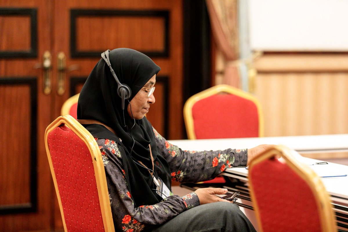 MoHmv's tweet photo. The Minister of Health and key NEOC officials joined in the regular teleconference with HEP @ibusolih.

They discussed the steps and measures in place to mitigate the community spread of the  pandemic across the nation.
@presidencymv https://t.co/W2uMtV5c3R
