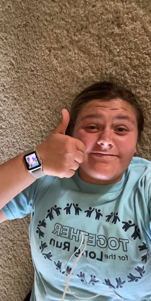 This made my day... shout out to <a href="/ColleenLoitz/">Colleen Loitz</a> for running 5 miles and biking 3 miles to honor the 8 Unified Teams who would have participated in TftLR 2020!! #TftLR2020 #IMPACTEMPOWERCELEBRATE