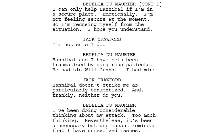 ahooel's tweet photo. #YouAreDangerous #Hannibal https://t.co/TMvOzEg8Qv
