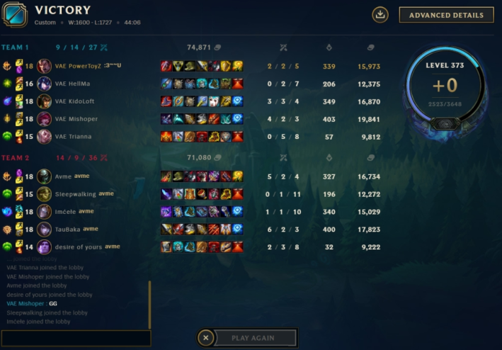 Qualified for @laliguefeminine under <a href="/VaevictisTeam/">Vaevictis eSports</a>.

We went 2-1 after losing the first game, but secured first seed.

So proud of my girls <a href="/ma_hell/">Asya Pleyko</a> <a href="/VS__Trianna/">Trianna</a> xKidoloft and <a href="/Mishoper/">Tina</a> ♥

Special thanks to our coach <a href="/ShortyGeorgeLCL/">ShortyGeorge_lol</a>  for preparing us this well ♥