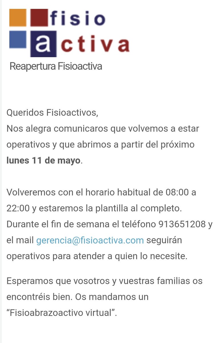 ¡Volvemos al trabajo! 💪🏻👏🏻👏🏻👏🏻