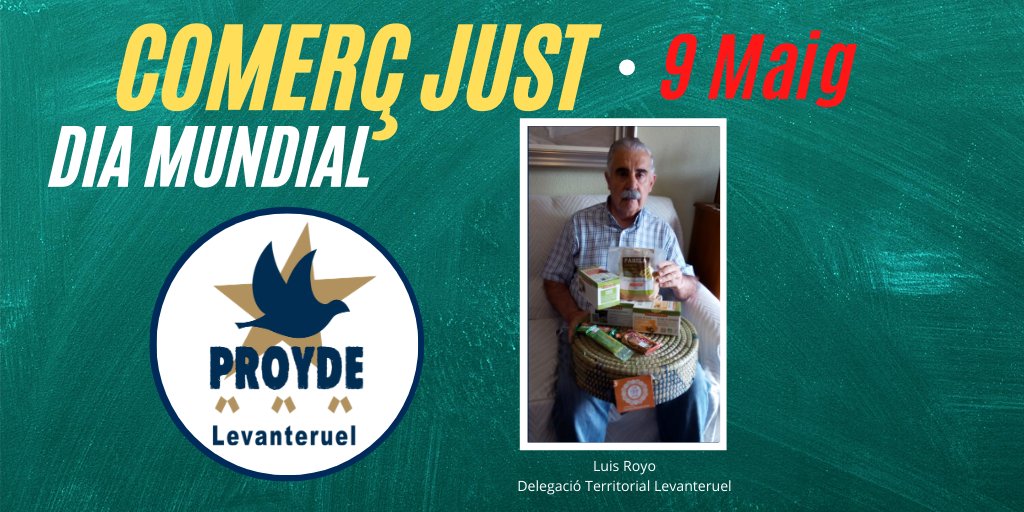 🍫☕ Continuem celebrant el #DiaMundialComerçJust perquè volem que es pague un preu just a les xicotetes comunitats que produeixen café, xocolate, sucre, artesanies, roba i que es comercialitzen sota els criteris del comerç just. #SomComerçJust https://t.co/4lDuZXh7a8