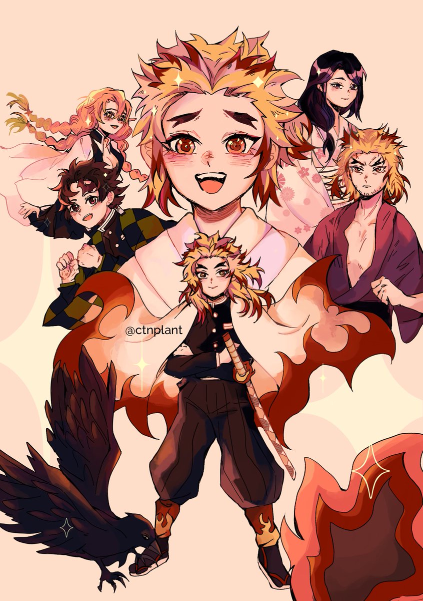 煉獄杏寿郎 Happy Birthday Rengoku Kimets Alex Charms Commsのイラスト 煉獄杏寿郎 Happy Birthday Rengoku Kimets Alex Charms Commsのイラスト