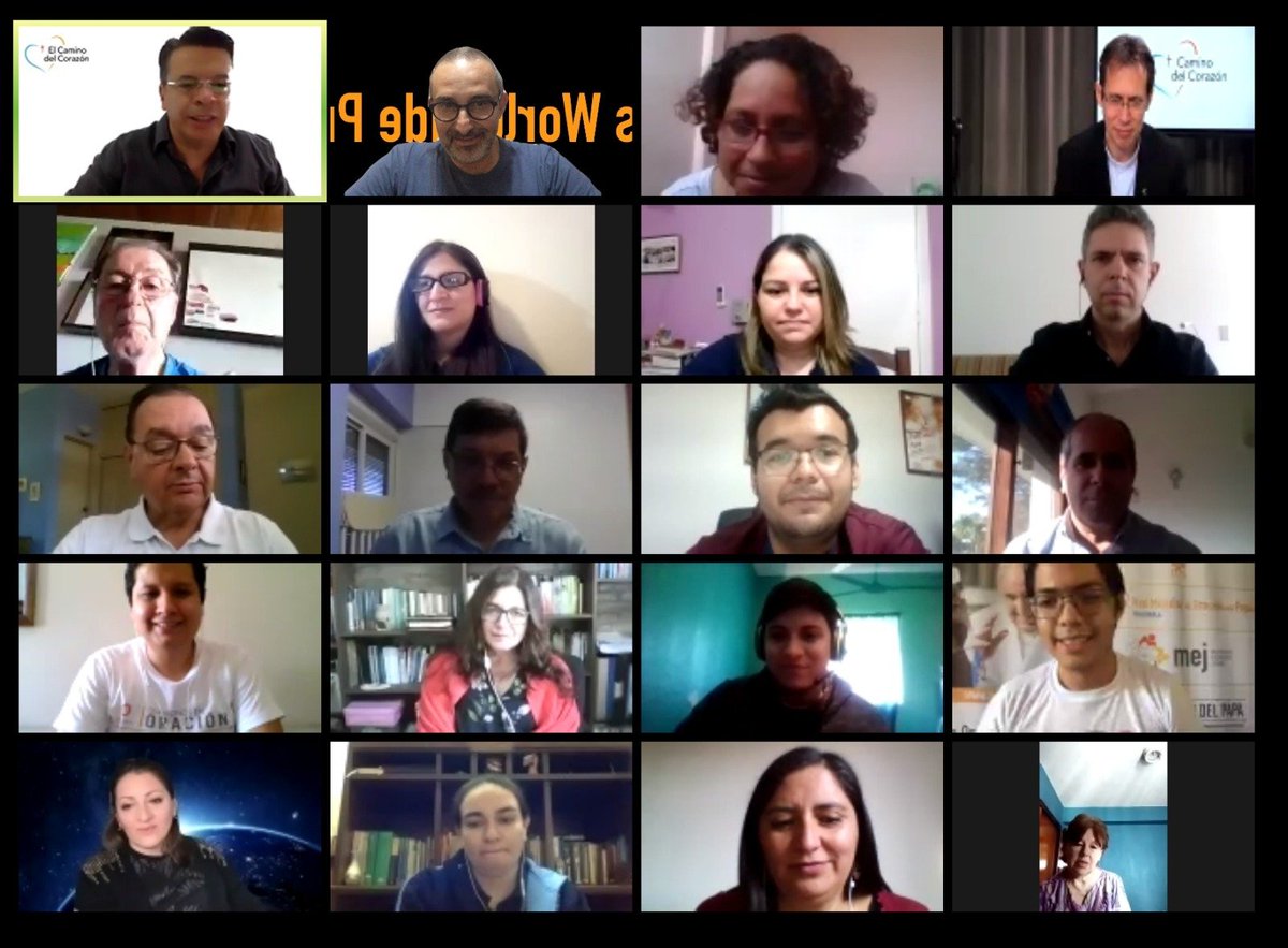 FFornosj's tweet photo. Encuentro de directores y coordinadores nacionales Latinoamericanos de la Red Mundial de Oración del Papa, para el lanzamiento de la plataforma de formación El Camino del Corazón, para una misión de compasión por el mundo @elvideodelpapa @clicktoprayapp  https://t.co/osDH2wLCgl https://t.co/oo02z099de
