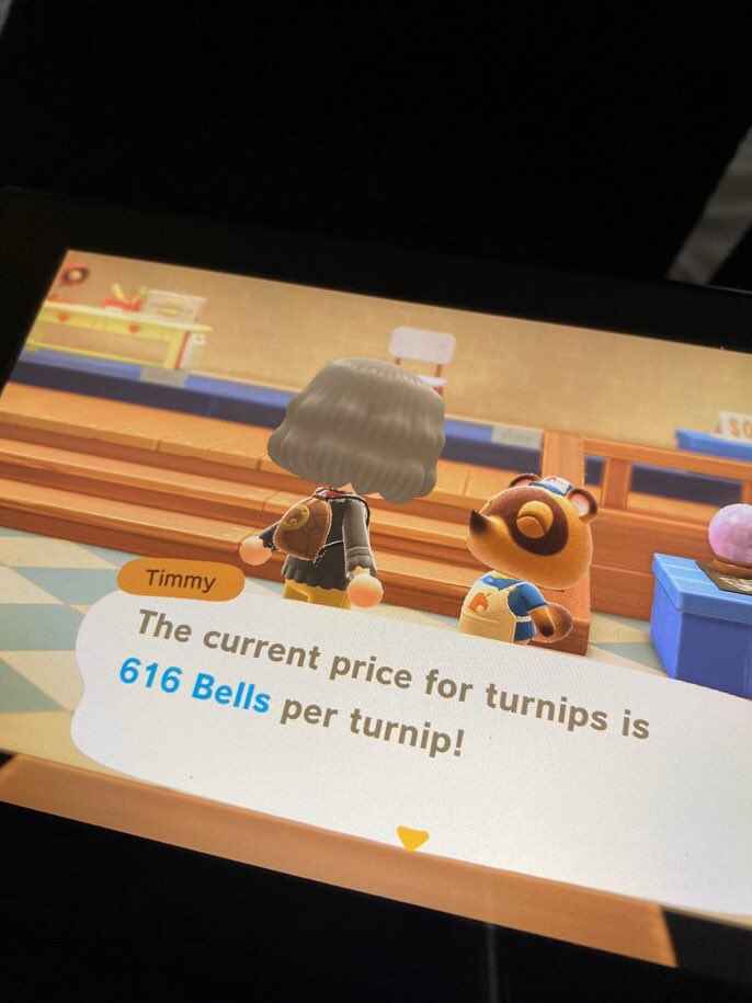 NanoBRx's tweet image. My turnip prices are so high! RT and like for dodo code #AnimalCrossing   #ACNH   #ACNHturnips #turnipprices #AnimalCrossingNewHorizons