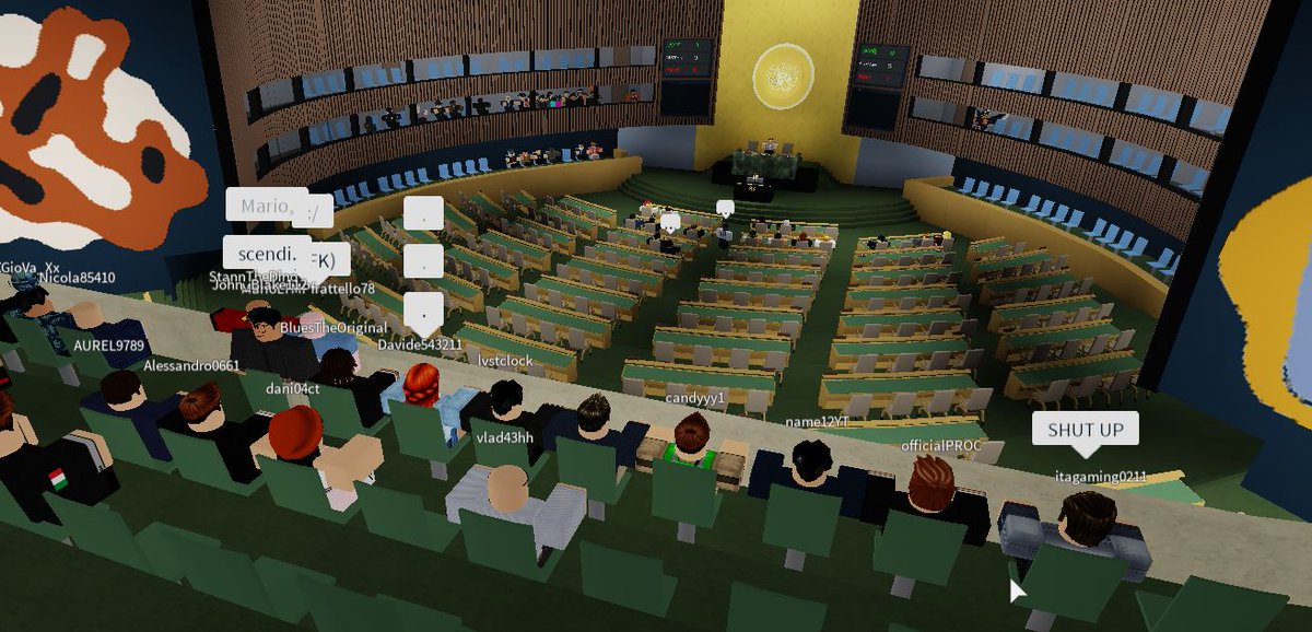 RepItalianaRBLX's tweet photo. Oggi, 9 maggio 2020, la nostra repubblica è stata accettata come membro dell'ONU su ROBLOX. 🎉 https://t.co/RIuiksW0Dr