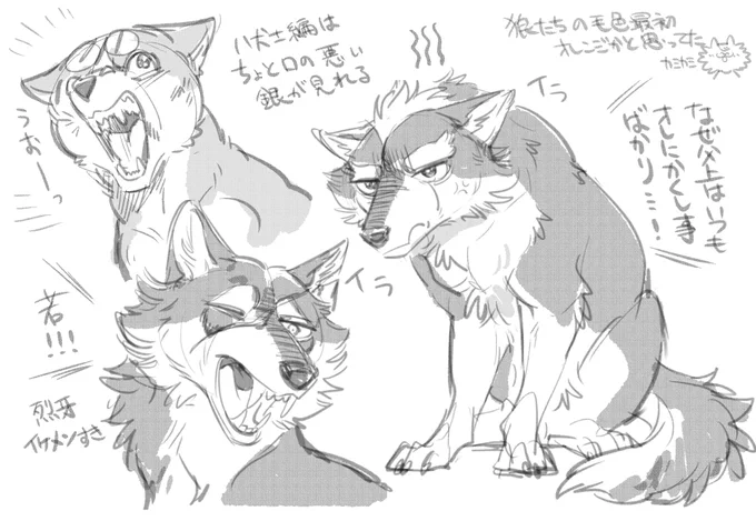 TLで銀牙よく見かけたのでつい… 