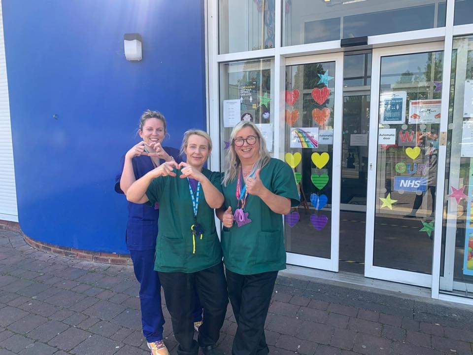 hub_bristol's tweet photo. So lovely when people send us photos of the scrubs our Army has made. 😊 Makes it worth while. @WeMakeBristol https://t.co/2VKXgEX3OU