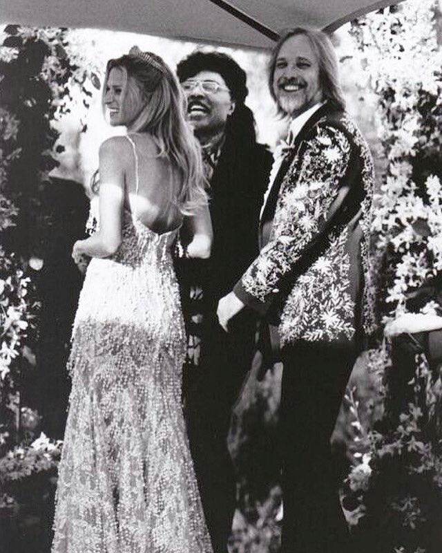 Little Richard is worshipped by anyone who loves rock and roll. He officiated Tom’s wedding to Dana York and having him there that day filled him and everyone in attendance with joy, awe and delight. He will be sorely missed by the music community. ♥️ to his family