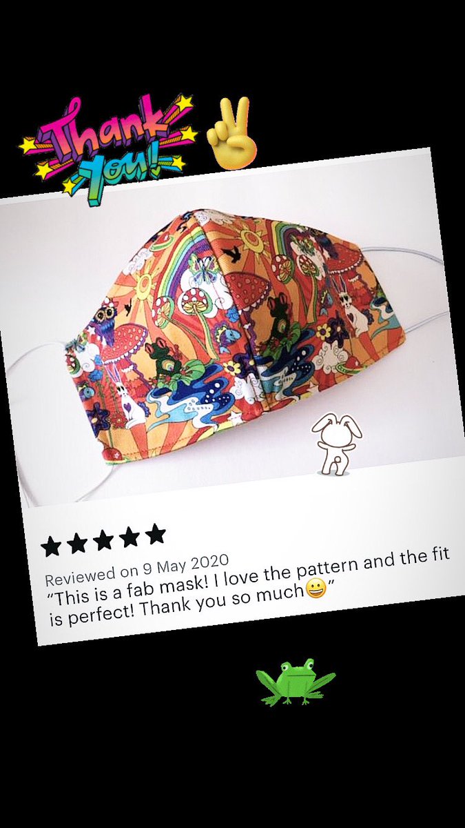 StanandGwyn's tweet photo. Making social distancing groovy ✌️🌈 #https://etsy.me/39NW11j #facemask #facemasks #masks #SocialDistance #day44oflockdown #ATSocialMedia #BizHour #indiebiz #lockdownuk #onlineshopping #psychedelic #psyche #rainbow #crafturday #craftbizparty #MaskUp #MasksNow #etsymask https://t.co/bYIdmPkbwz