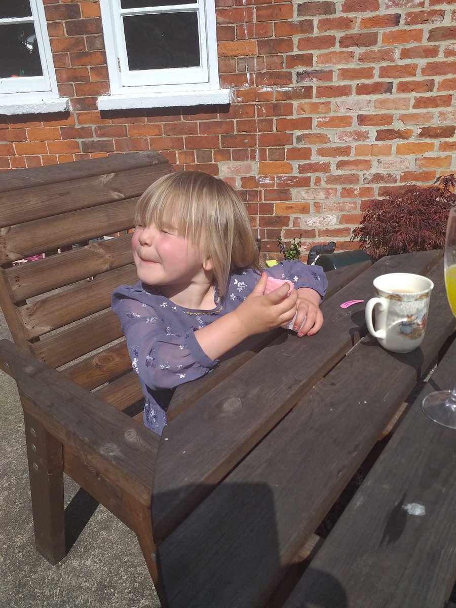 WoldsO's tweet photo. @MWISClass9 @MWInfantSchool VE day in our courtyard. Emilia and Sophie P https://t.co/dIPhGc3kDn