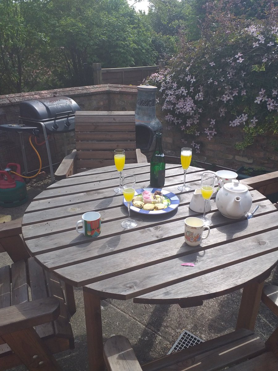 WoldsO's tweet photo. @MWISClass9 @MWInfantSchool VE day in our courtyard. Emilia and Sophie P https://t.co/dIPhGc3kDn