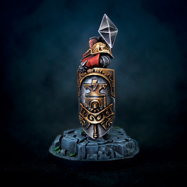 paint_machine's tweet photo. It is said that the best attack is a good defense, and judging by the size of her shield, this stormcast lady agrees 💪
#PaintingWarhammer #WarhammerCommunity https://t.co/mYsEV7w378