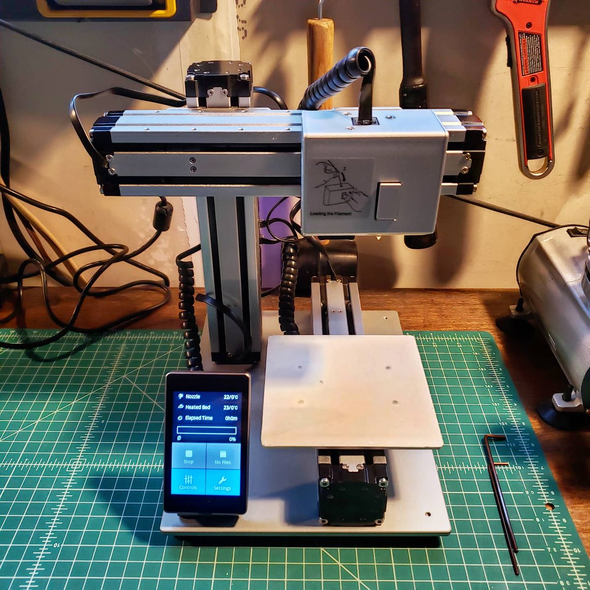 DystopiaMatt's tweet photo. assembly complete, ready to make #snapmaker #3dprinter #hobbyist #3dprintlife #3dprinting #3dterrain #laserengraver #rpgminiatures #rpgterrain #hobbygames #miniaturepainting #minipainter #scalemodels #hobbygamer #hobby #hobbygame #tabletop #rpgmini #rpgminiatures #kickstarted https://t.co/nJcgAS0kX0