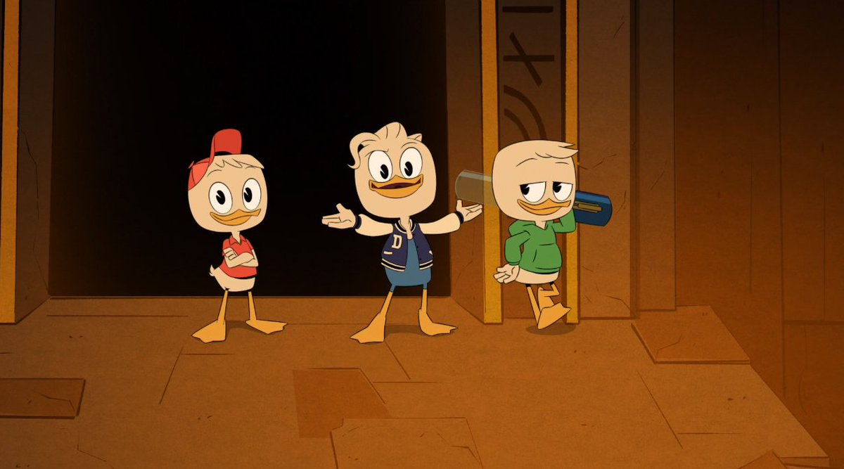 Returning to the ring Dewey's "Champ Popular" character embraces his heel status reffering to himself as "The Pop" another nod to Dwayne Johnson's change from "Rocky Maivia" to "The Rock."  #Ducktales  #RumbleForRagnarok