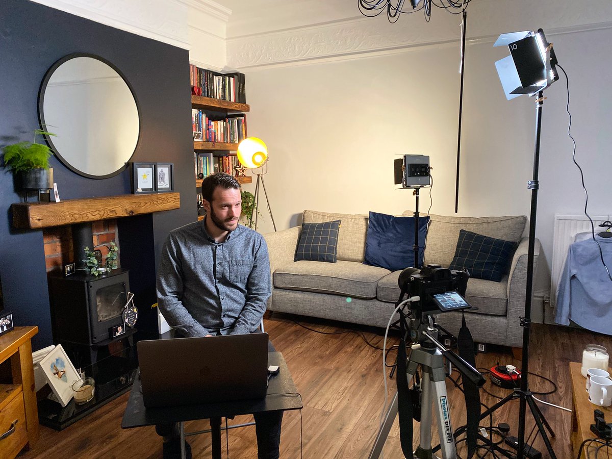 Annnnnnnd smoulder... I mean action! Exciting announcement coming tomorrow for the week ahead.... thanks to the wife for putting up with me turning the house into a studio for the last week. Now to the edit room 🙌 that’s a wrap!

#stress #relaxation #isolation #covid19