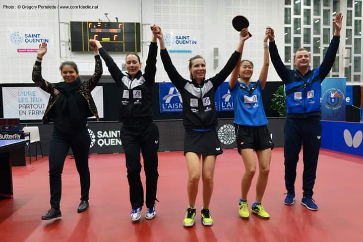 FredericAlliot's tweet photo. . @a_saint_quentin #TennisdeTable #Dames #Europe les st quentinoises sont Co championnes d'Europe 2020! Une saison exceptionnelle! @ReseauAndes @ffttofficiel @TTSQ02 @xavierbertrand @ETTU_TTennis @fBariseau @CREPSwattignies @hautsdefrance @office_02 @francetvsport @Sports_gouv https://t.co/02Jl4sa6f4