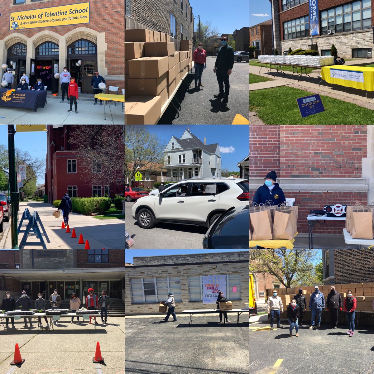 In honor of Mother's Day, &amp; through the incredible generosity of <a href="/bigshoulderschi/">Big Shoulders Fund</a> Directors Gerald and Jennifer Beeson, we distributed more than 18,000 meals at 35 schools families &amp; those in need today! We are thrilled to be able to provide this support to our communities.