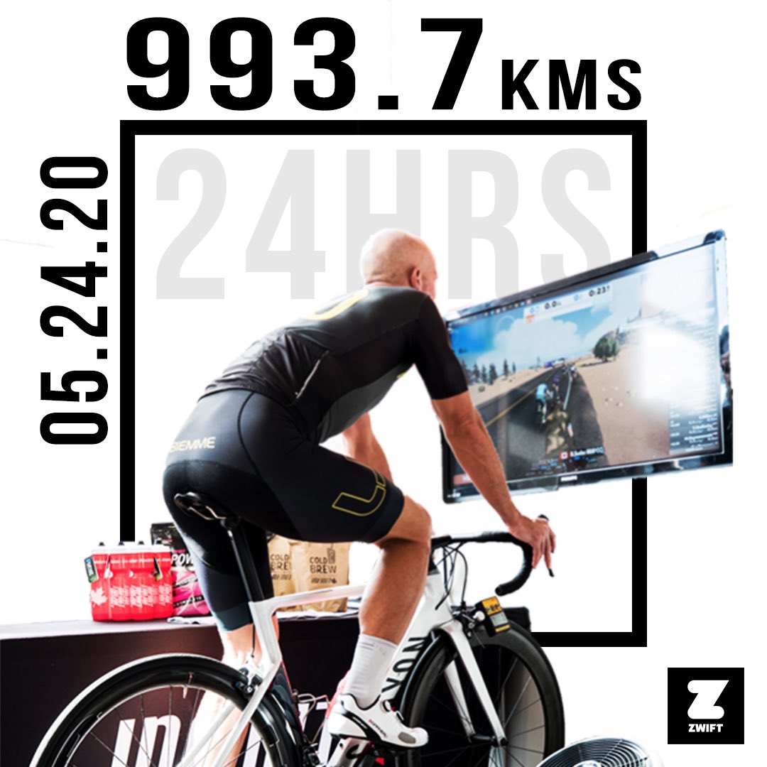 RealDealVeal's tweet photo. Really enjoyed this Zoom call chatting with @DarcyHaggith of @INFINITCanada. We cover so many great topics including how we met, how all this 24hr stuff came to be AND of course behind the scenes insight on this last 24hr Zwift record attempt 

https://t.co/AjSpXoJ4Bt https://t.co/7O6maWnLoA