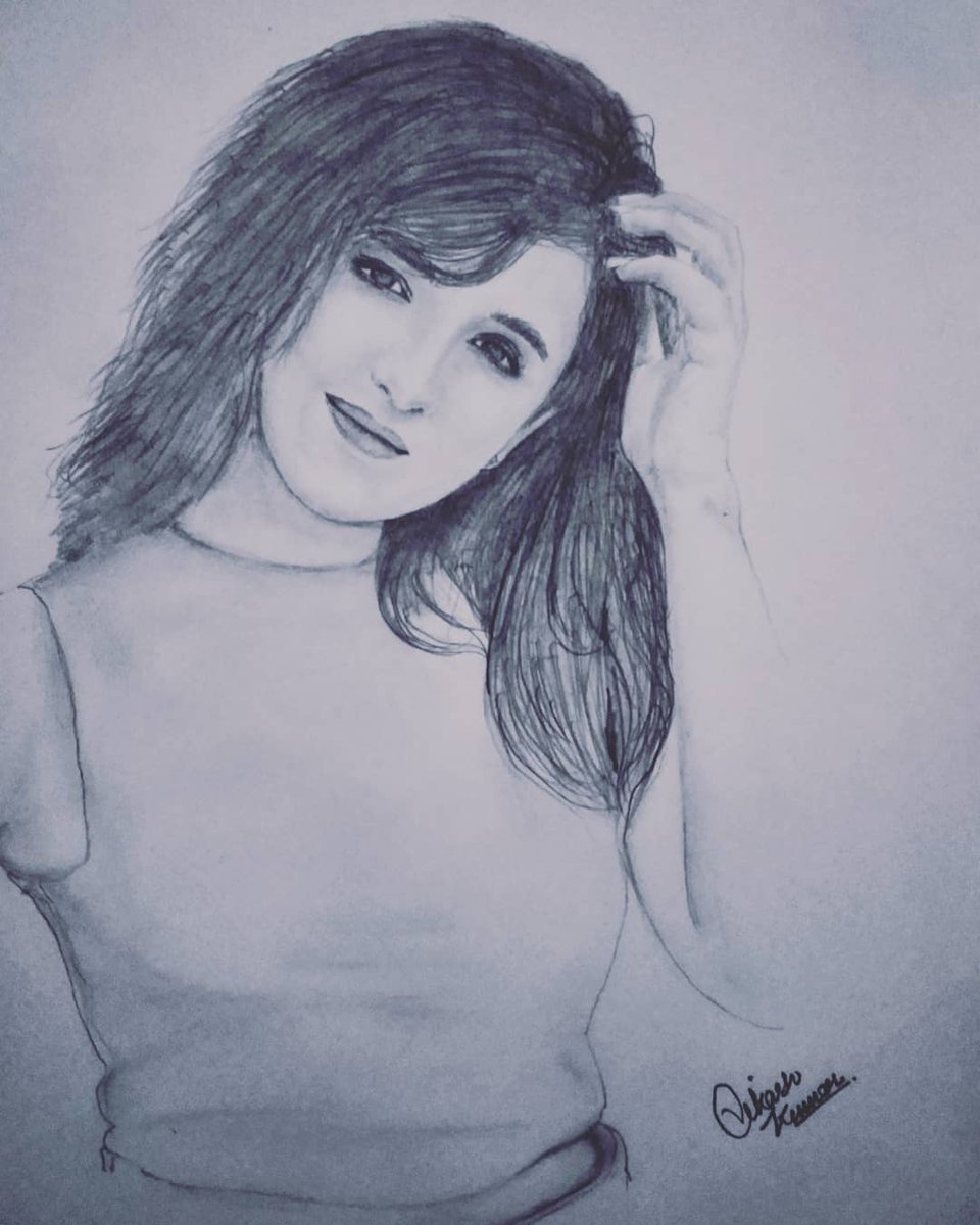This pencil sketch is done by @_vikash_18_Hope you like it  @ShirleySetia  https://www.instagram.com/p/B_98suhl3i-/?igshid=o0vyr92glpfq