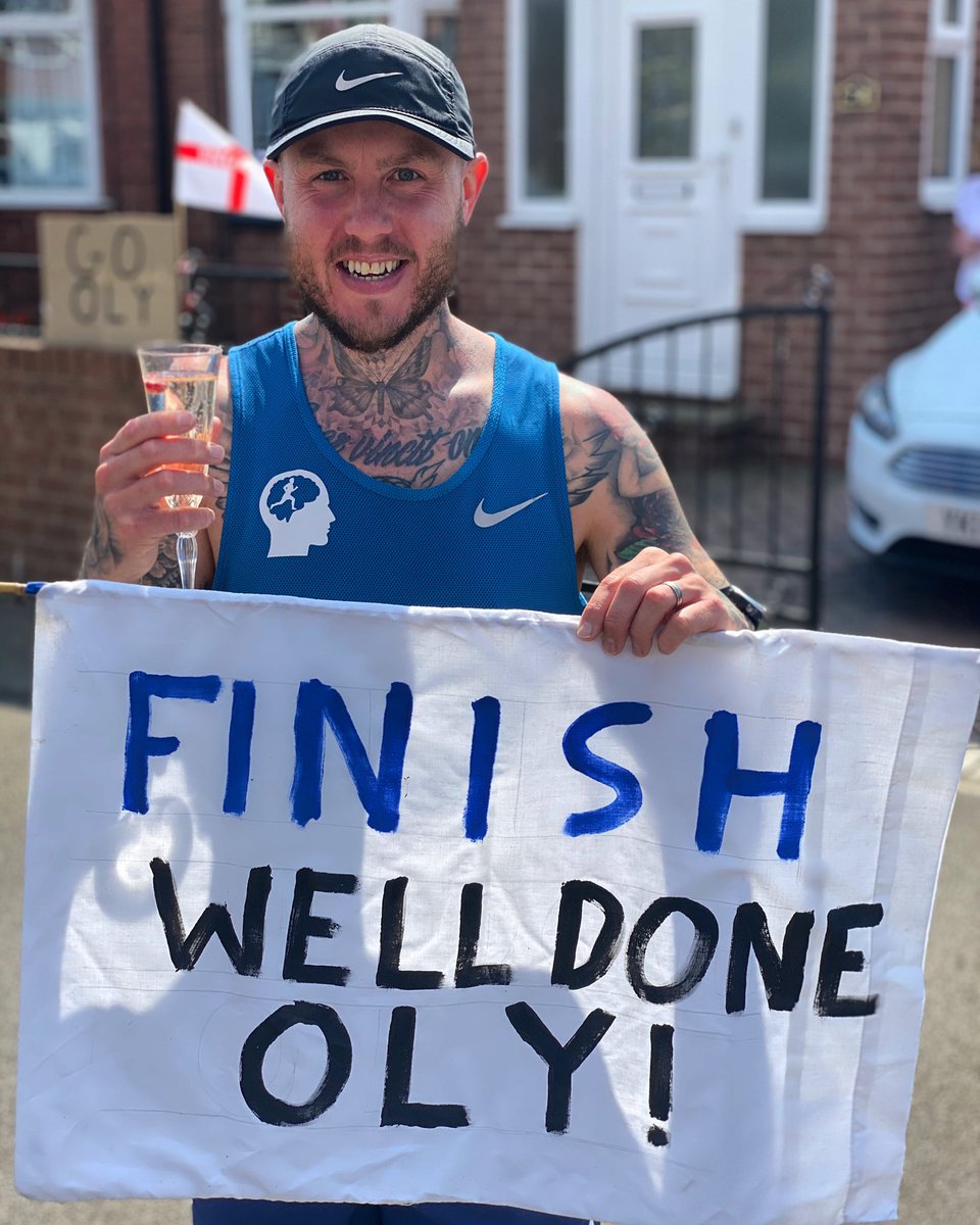 Run4YourMind's tweet photo. Around the block in 100 ks!

What a crazy couple of days, never felt so much love and support! ❤️

£5000 + raised for @TrussellTrust in 5 days! 

Time to recover! #foodbanks https://t.co/PrrTmdajsD