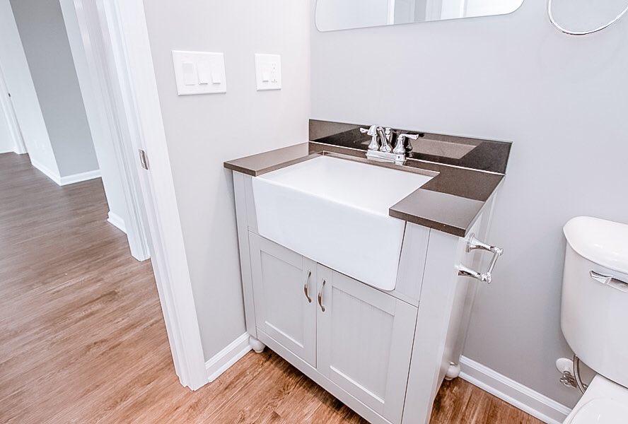 SMALL details make a BIG difference.
This •modern• style sink makes quite the statement in this brand new home!
•
356 Bryant Boulevard Seymour, IN
Call me today! 812•525•2336