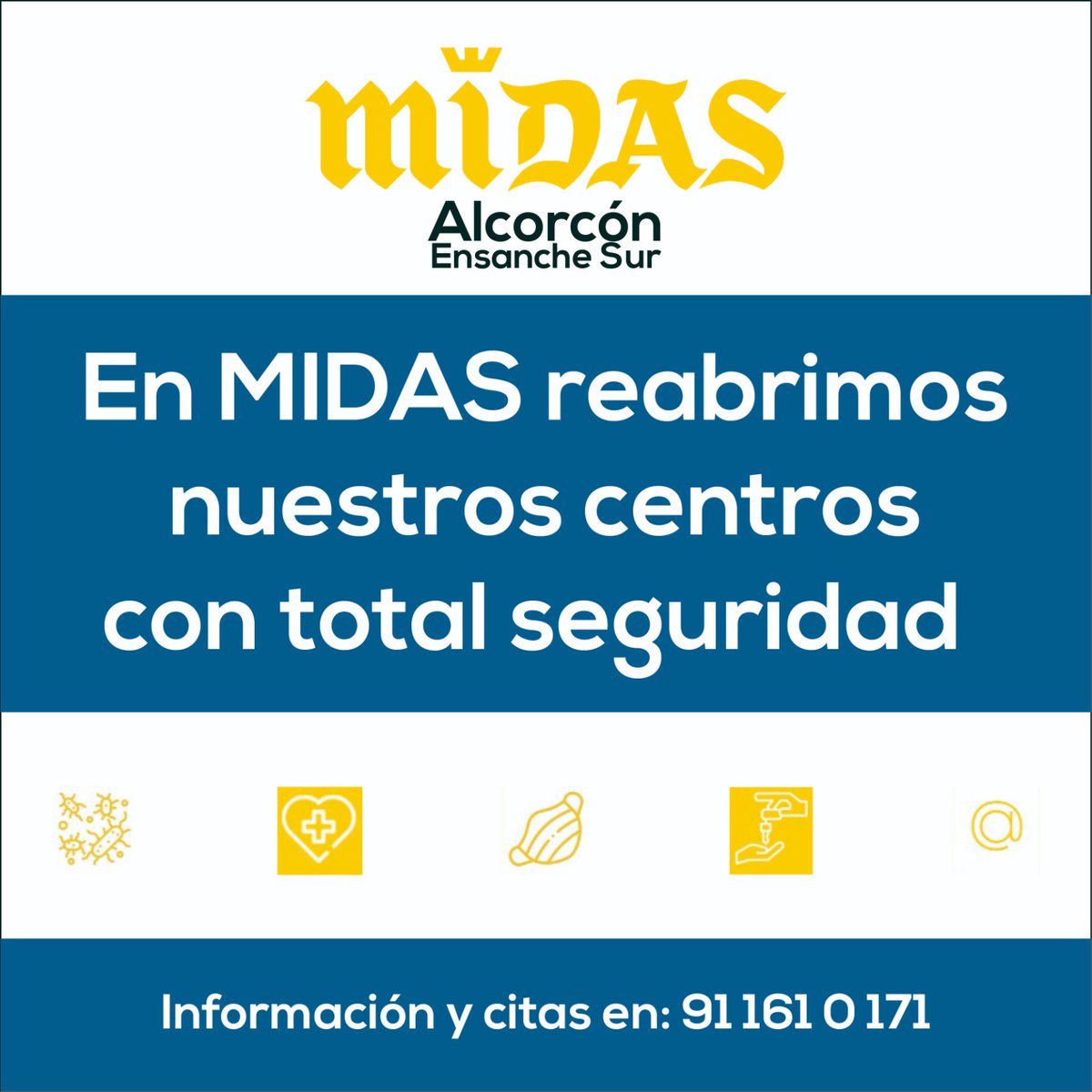 midas_alcorcon's tweet photo. #estamosdevuelta #midas
#proximaapertura #preitv
#midasalcorcon #itv
#ensanchesur #puertadelsur
#Alcorcon #alcorcon #taller
#tallerdecoches #motos
#tallerdemotos
#Cambiodebateria #revisionoficial
#sinmovertedecasa
#cuidamosdenuestrosclientes
@EnsancheSur @avcreandobarrio https://t.co/ONL99uu5WA