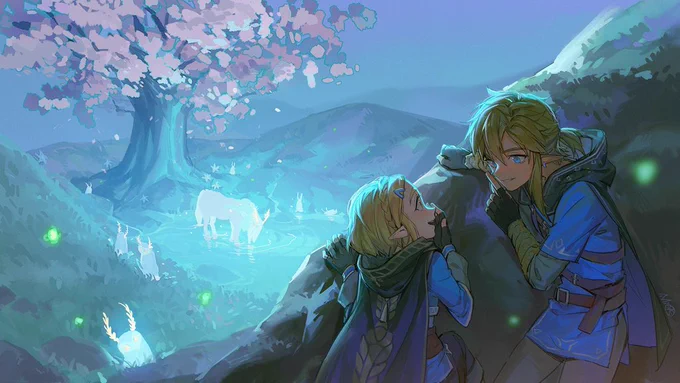 @Helium_Raven 谢谢鸦老师!打扰了!!??
I'm Alzi米. You can call me Mi~I like anime and Nintendo games? I've been paintings fan works recently but I dream for having my own original portfolio in the near future! 