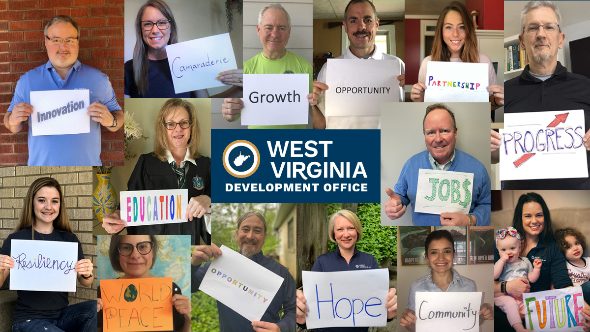 wvdevo's tweet photo. To wrap up #EDW2020, we asked our #WVDevo team members what economic development means to them. Thank you for helping us celebrate our economic development partners and businesses during #EconDevWeek! https://t.co/nZJ0f3zGS0