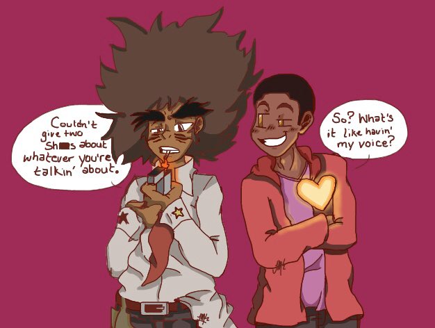 JPCrystal2's tweet photo. Sooo... Philly the kid meets @TerranceDryeVA ... do I regret it? Never >:3
#CanonBusters #doodle #fanart https://t.co/rz5KNLKFSr