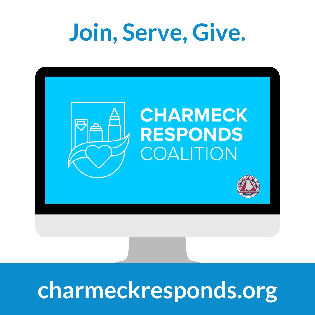 As #Charlotte begins entering into phase one of North Carolina's reopening plan, there is still an urgent need for volunteers and donors. Visit charmeckresponds.org to find out how you can help support our community during the #COVID19 crisis.