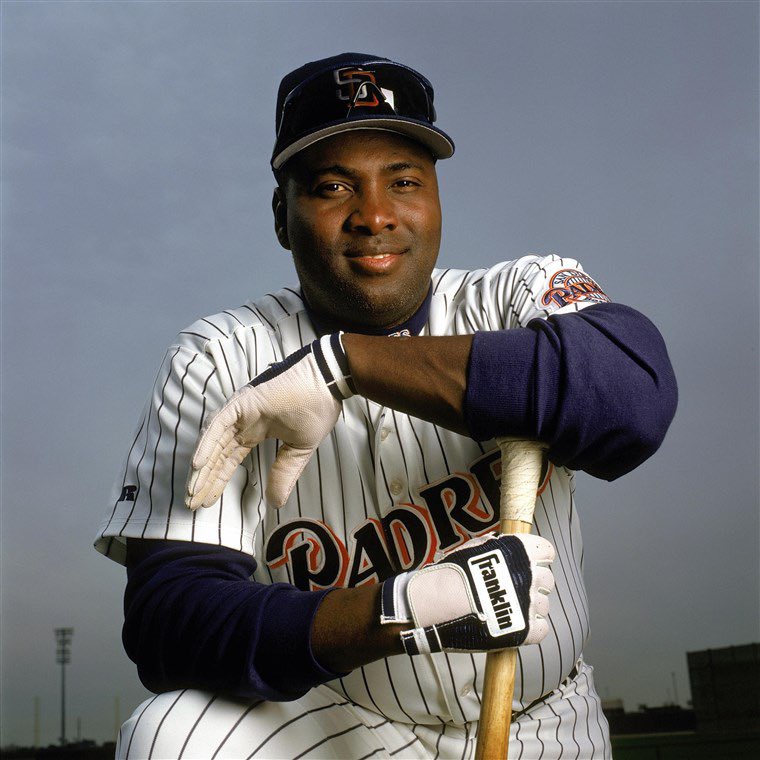 His numbers are ridiculous. Happy 60th Birthday to the late, great Tony Gwynn. 