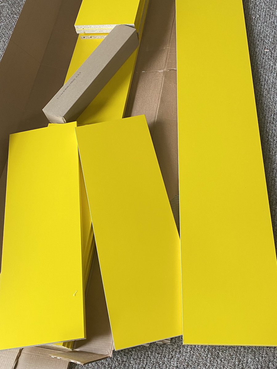 Bought this bookcase a year ago- finally putting it together. 🔨🛠🔩