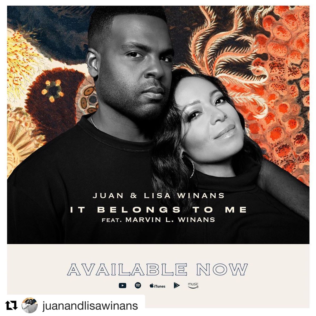 ericsyfrett's tweet photo. A great privilege for Adena and I to call @juanandlisa friends - I think everyone should go download this song! https://t.co/6rNrEuxTXU