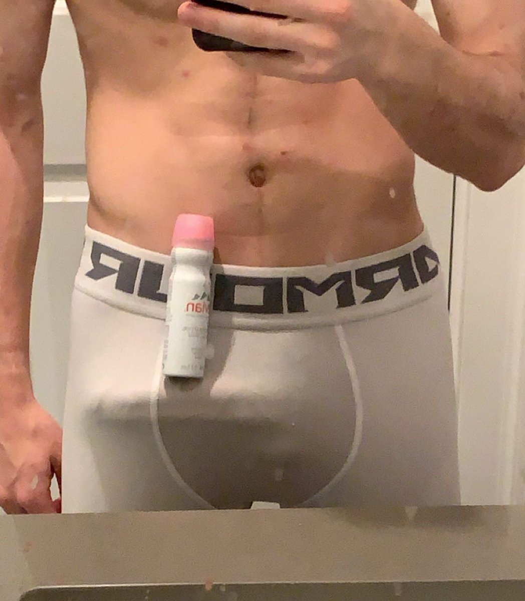 Playing around with some of my compression shorts #cock #bigdick #athlete #gay #bi