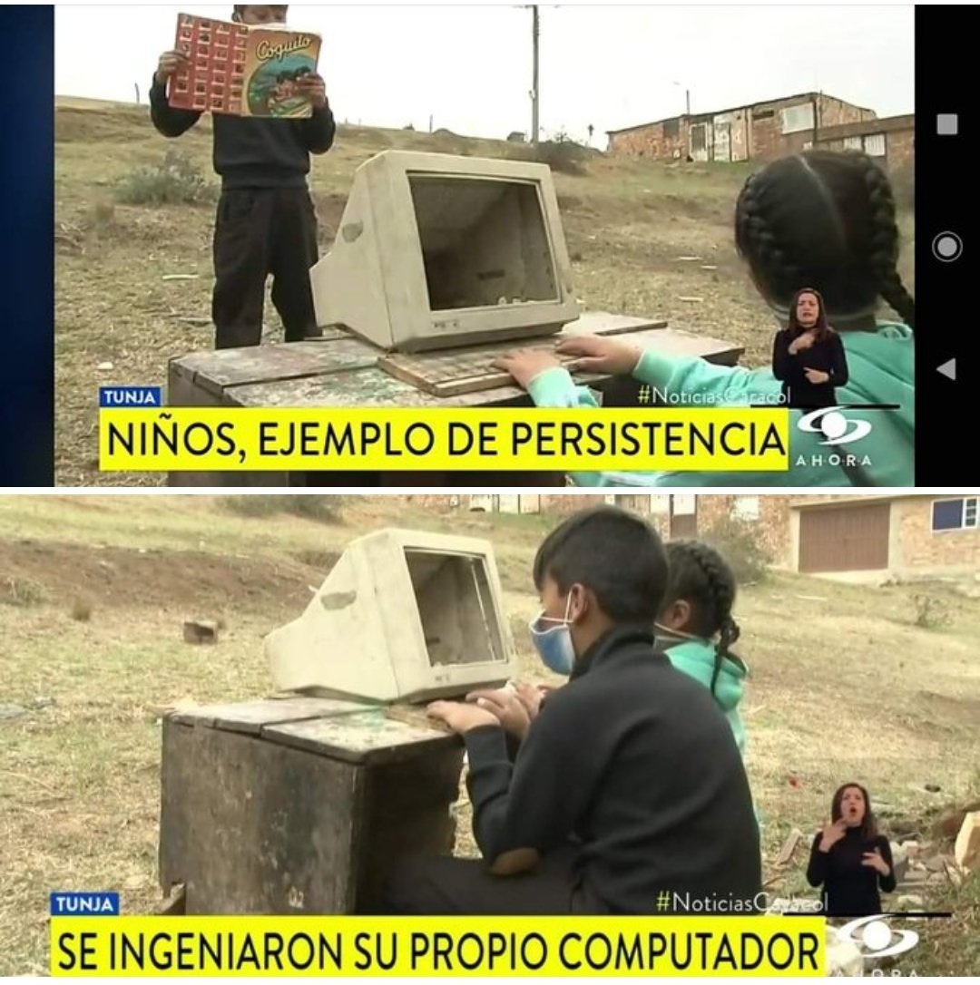 danovislozano's tweet photo. No señores de @NoticiasCaracol esto NO es un ejemplo de "Persistencia"  esto es un ejemplo de vergüenza para el estado Colombiano que NO garantiza el derecho a la educación de miles de niños en el país https://t.co/FhwPOxcFQo