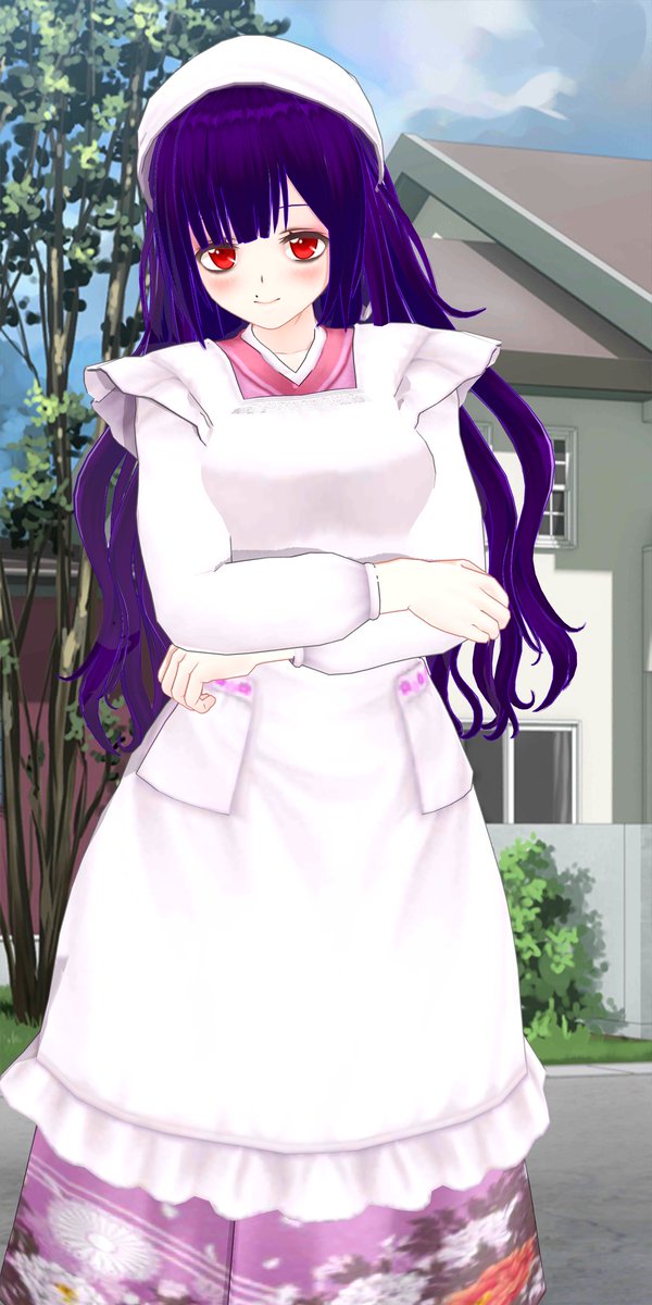 割烹着のtwitterイラスト検索結果