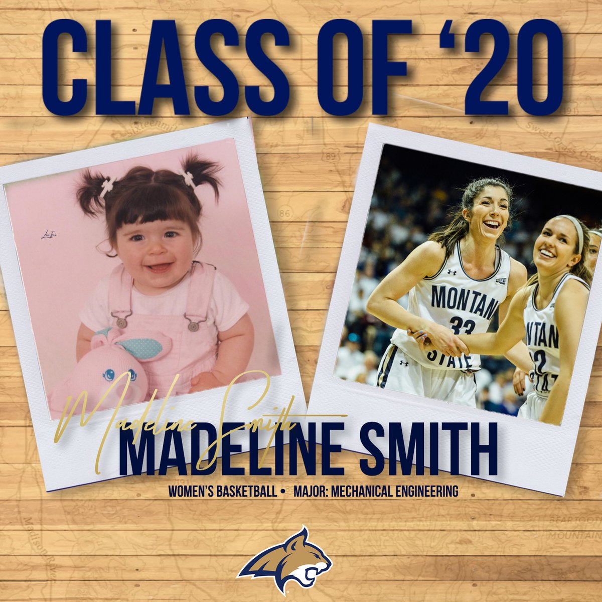 MSUBobcats's tweet photo. The #GraduationWeek celebrations continue! Today is your day, Kevin and Madeline! #BobcatFamilyForever https://t.co/d2vSB2a8mD