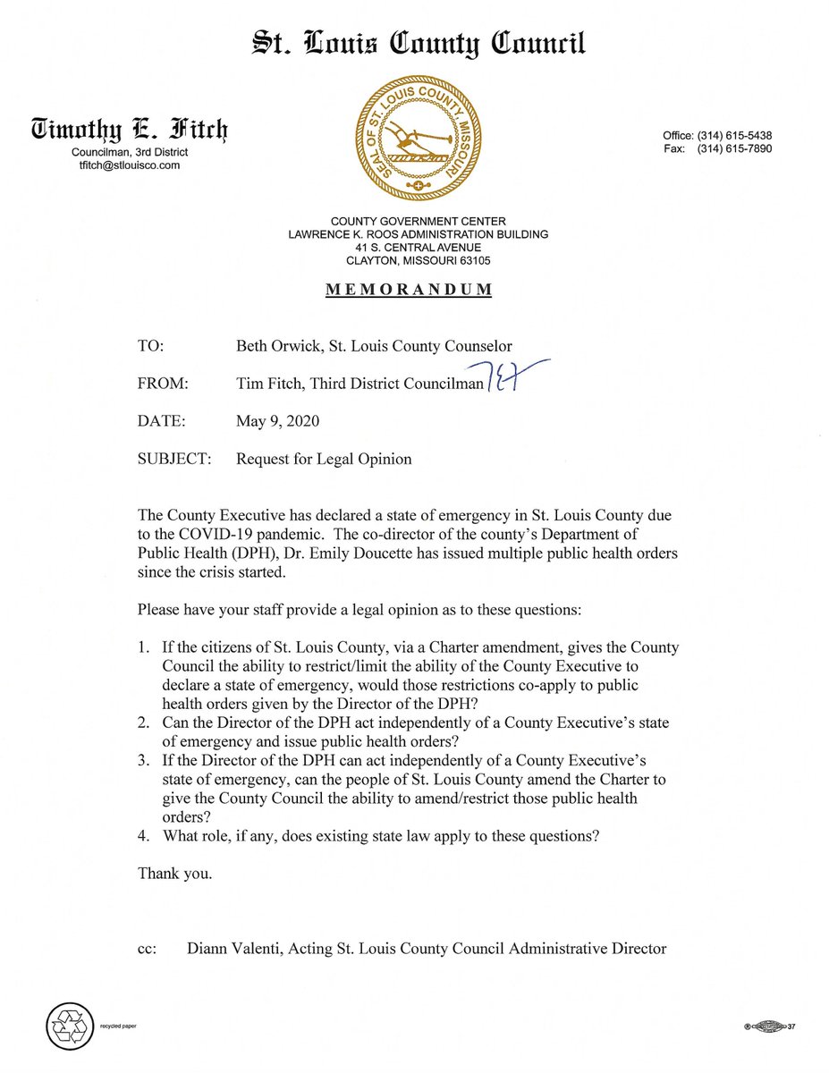 ChiefTimFitch's tweet photo. Should one person have this much control over our lives with no oversight by the legislative body?  Let's find out. https://t.co/mnJzeYDd3g