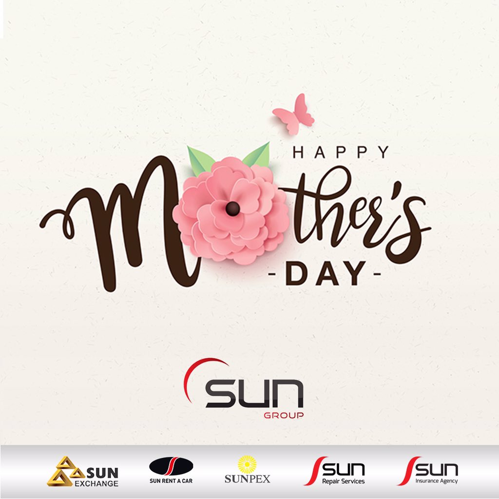 SunRentACar_Cyp's tweet photo. Happy Mother’s Day
Sun Group
#HappyMothersDay #morhersday #annelergünükutluolsun #annelergünü #annelergunu #sunexchange #sunrentacar #sunpextrading #suninsurance #sunrepairservices https://t.co/DBCzV9HoIC