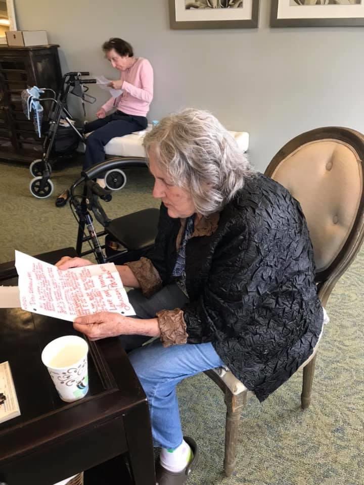 Over 150 Miami Student-Athletes sent letters to our friends at Woodland Country Manor in Somerville, Ohio.