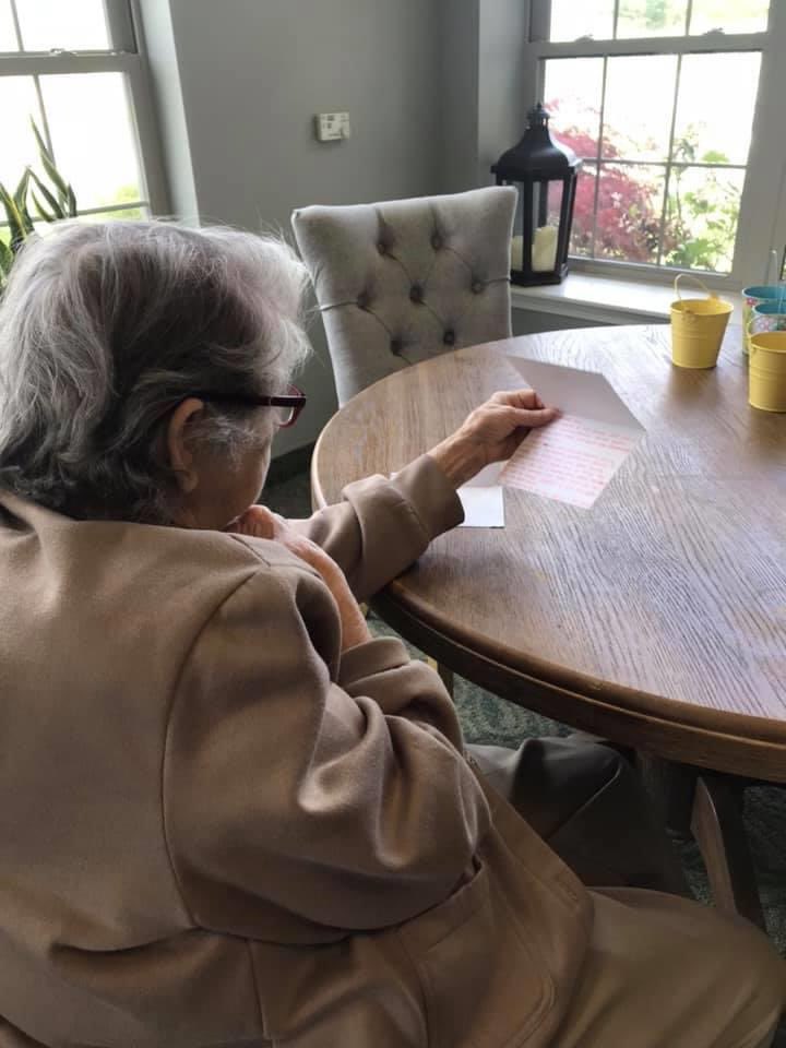 MiamiRedHawks's tweet photo. Over 150 Miami Student-Athletes sent letters to our friends at Woodland Country Manor in Somerville, Ohio. https://t.co/fTV5WuvupO