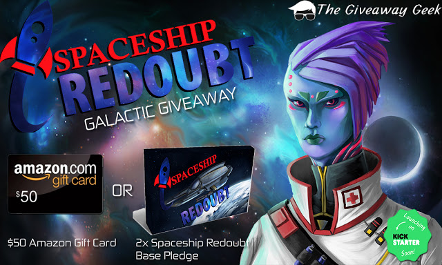 Take a look at our new giveaway for a $50 Amazon gift card or Spaceship Redoubt to celebrate Keith D. Franks Spaceship Redoubt Kickstarter! thegiveawaygeek.com/2020/05/spaces…