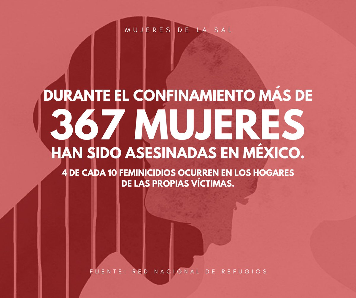 mujeresdelasal's tweet photo. La pandemia está demostrando que los hogares son uno de los escenarios principales de la violencia feminicida. Decían que el peligro estaba en las calles y de noche, en las faldas y escotes, ¿cómo explican los feminicidios cometidos en el hogar? @lopezobrador_

#PeligroEnCasa https://t.co/O0kXIjeXDt